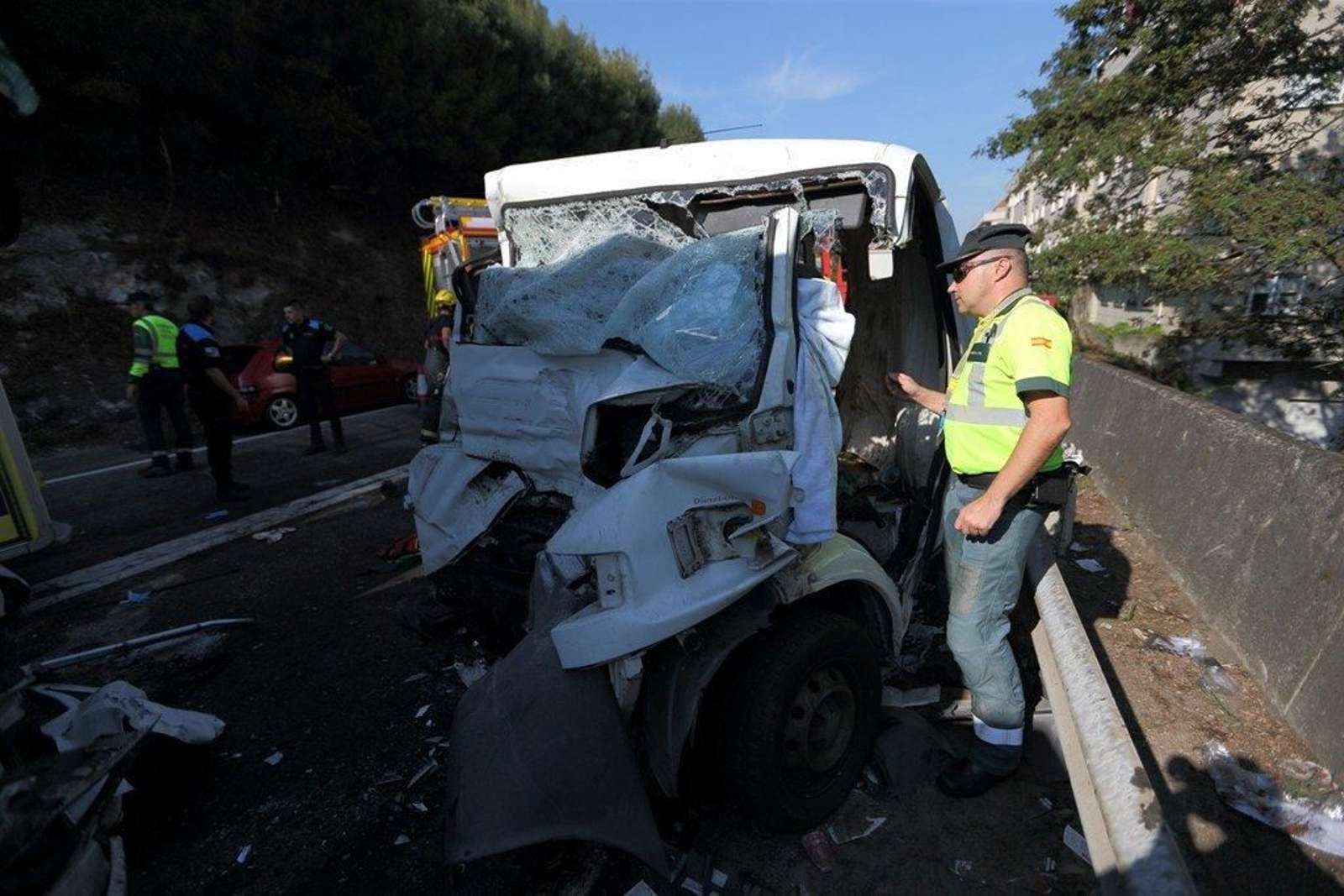 Accidente mortal en Redondela - Alberte 6
