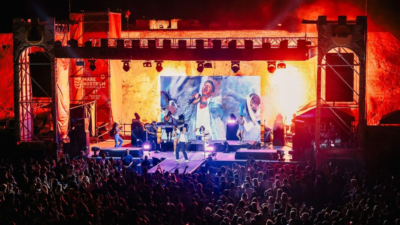 Macklemore, en un concierto.