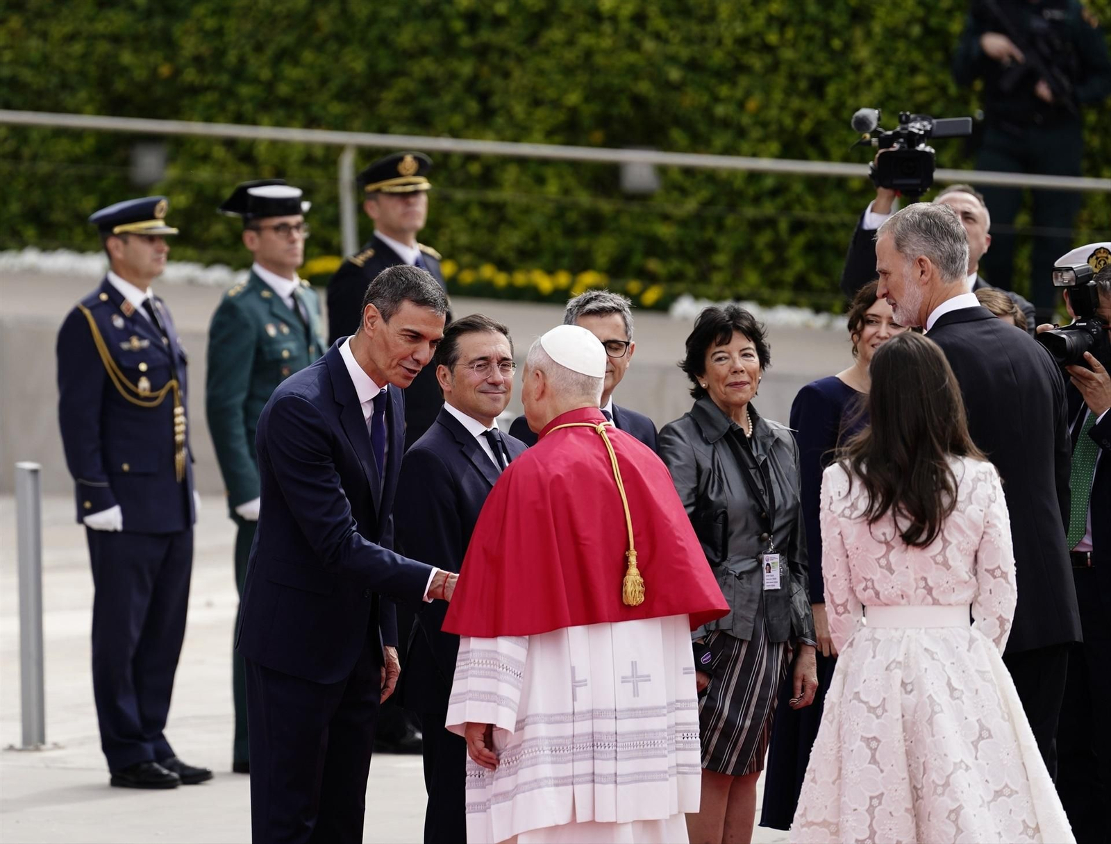 Galería | Así fue el primer día de la visita del papa León XIV en Madrid, en fotografías