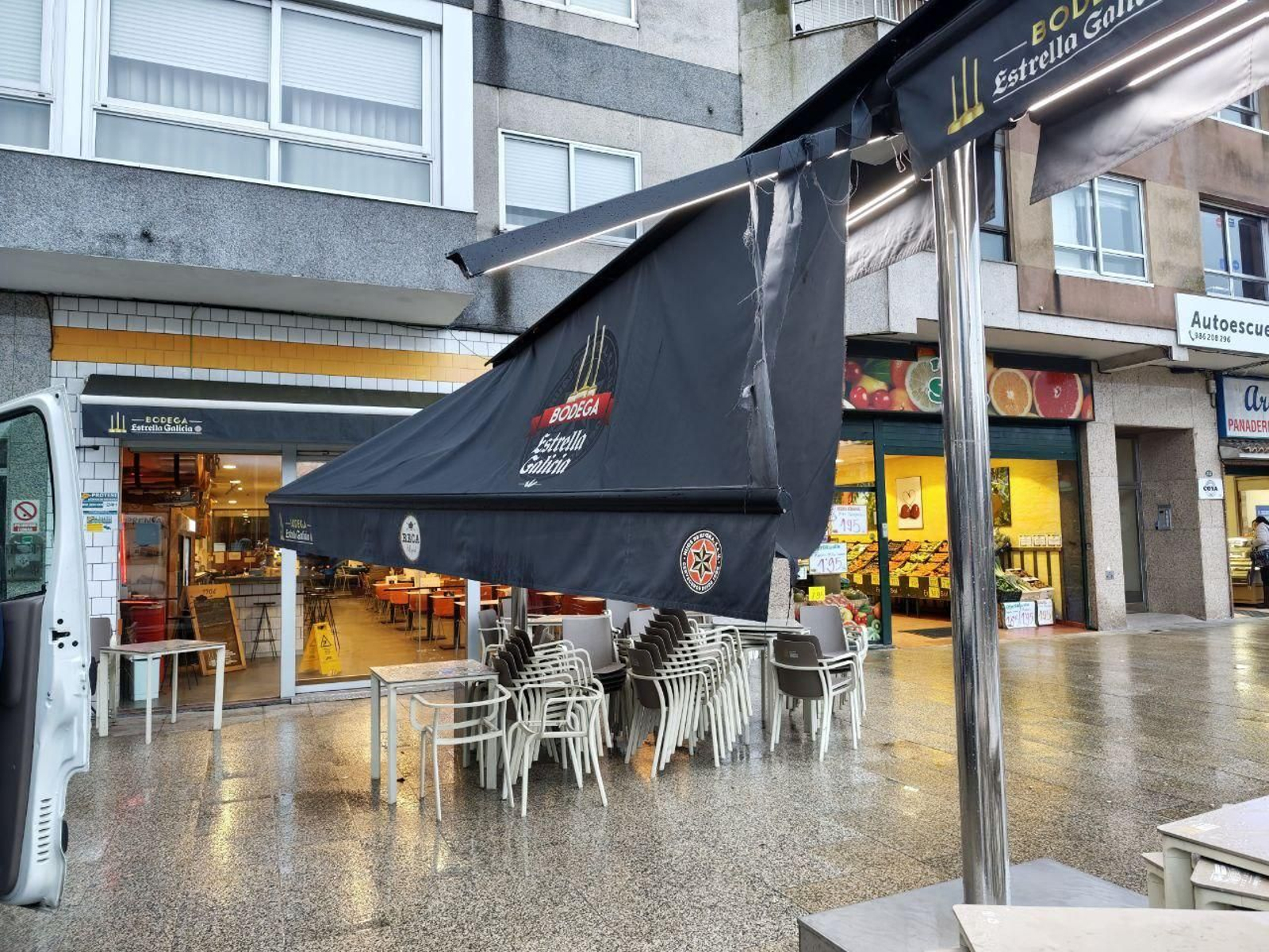 Galería | Los estragos de la borrasca Ingrid en Vigo y su área