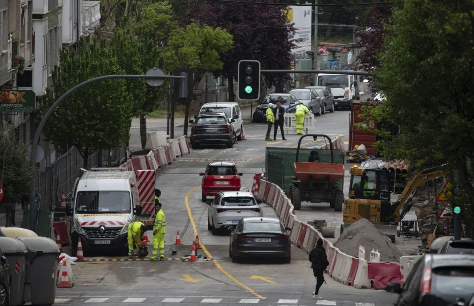 Primer día de circulación en Pena Trevinca