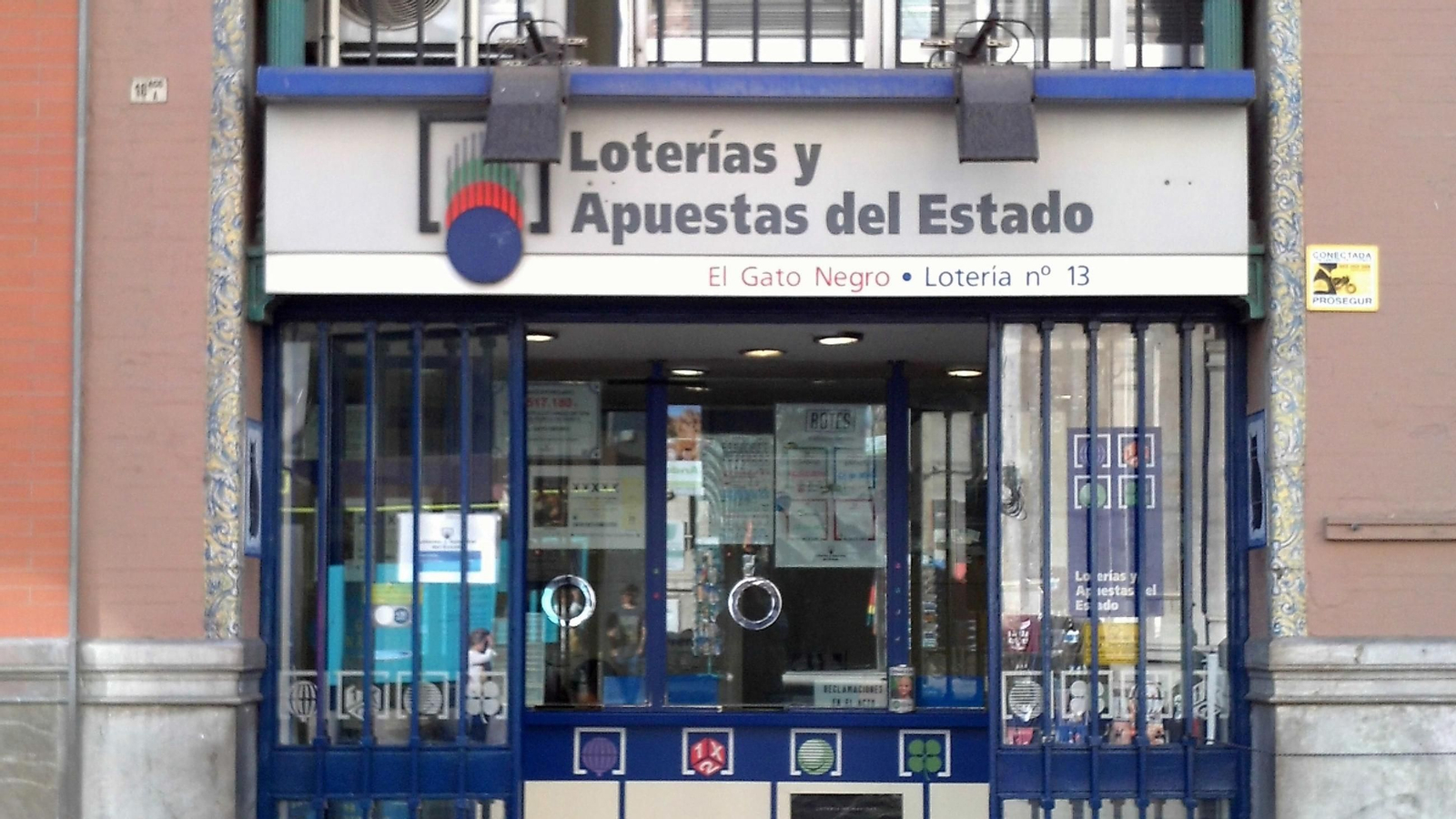 Imagen de archivo de una administración de loterías