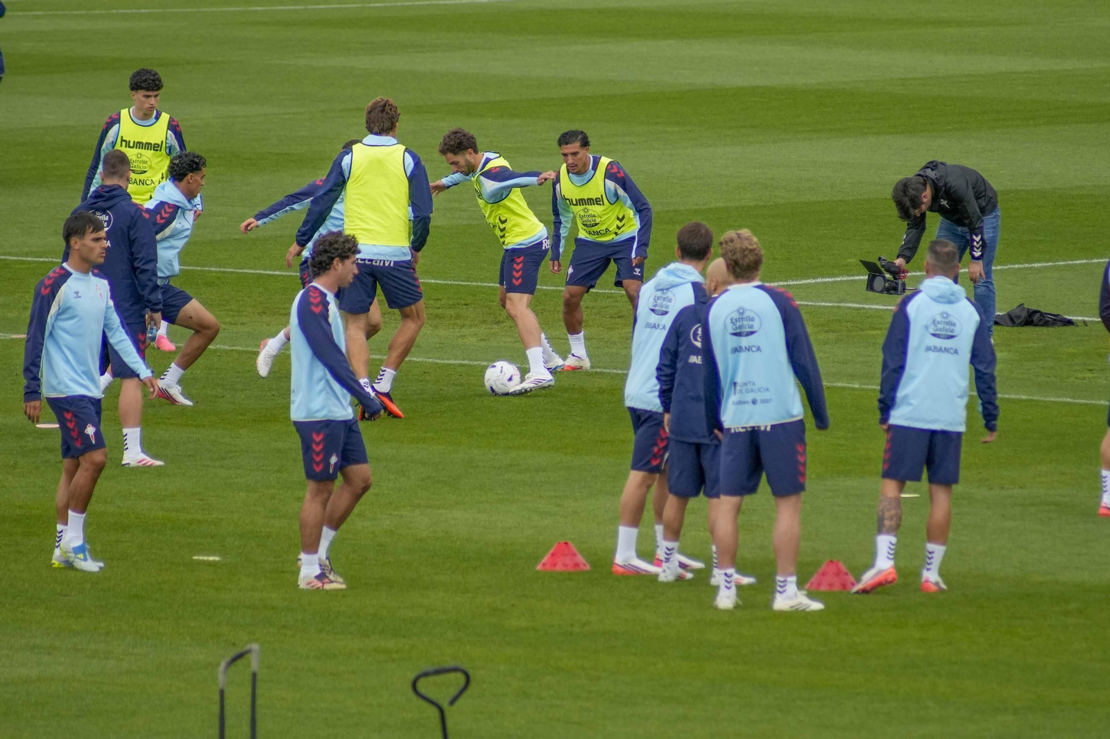Galería | El Celta prepara su duelo ante Osasuna con Driouech ya incorporado