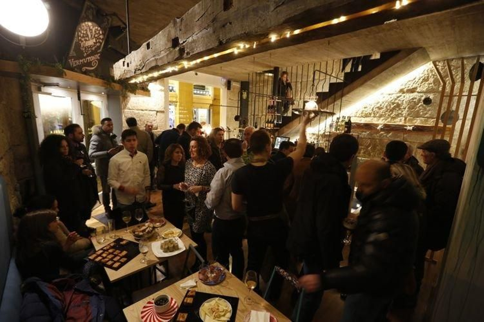 Ourense. 17-02-16. Local. Inauguración do novo local de Flavio Morganti Galigola.
Foto: Xesús Fariñas