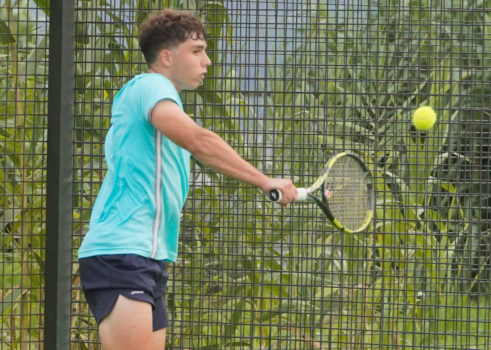 Imagen de las finales del torneo de tenis de +Deporte Atlántico. // J.V. Landín