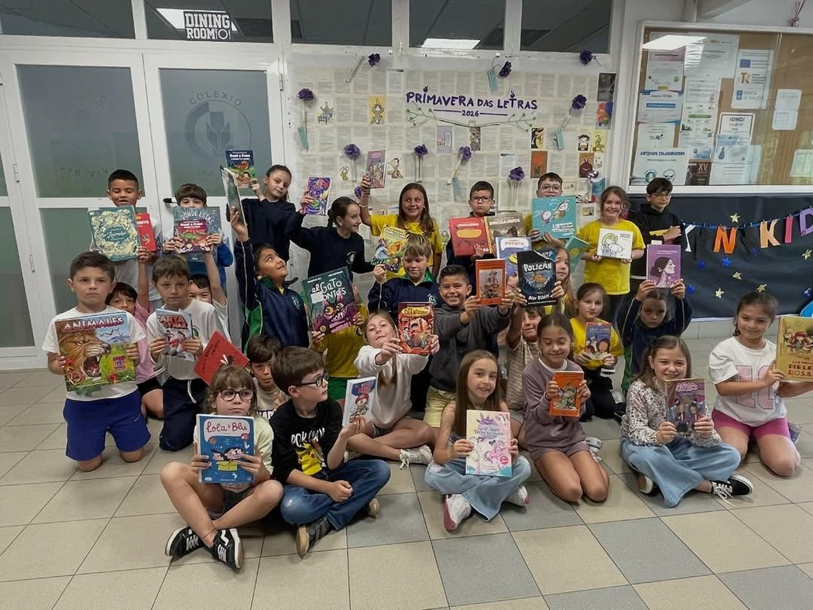 O Día do Libro no colexio Luis Vives