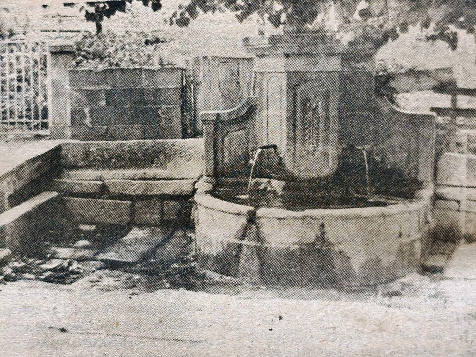 La fuente de Flores en Carballiño.