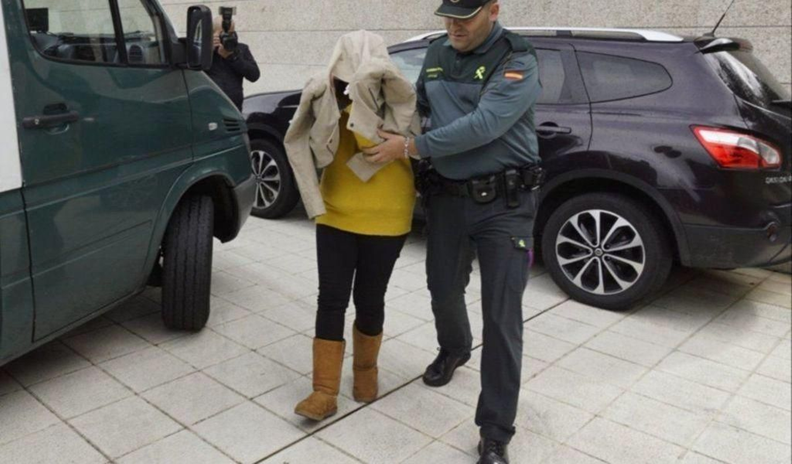 Mónica Q.P. actúaba junto a su marido Miguel A.S., quien se quitó la vida tras ser detenido.