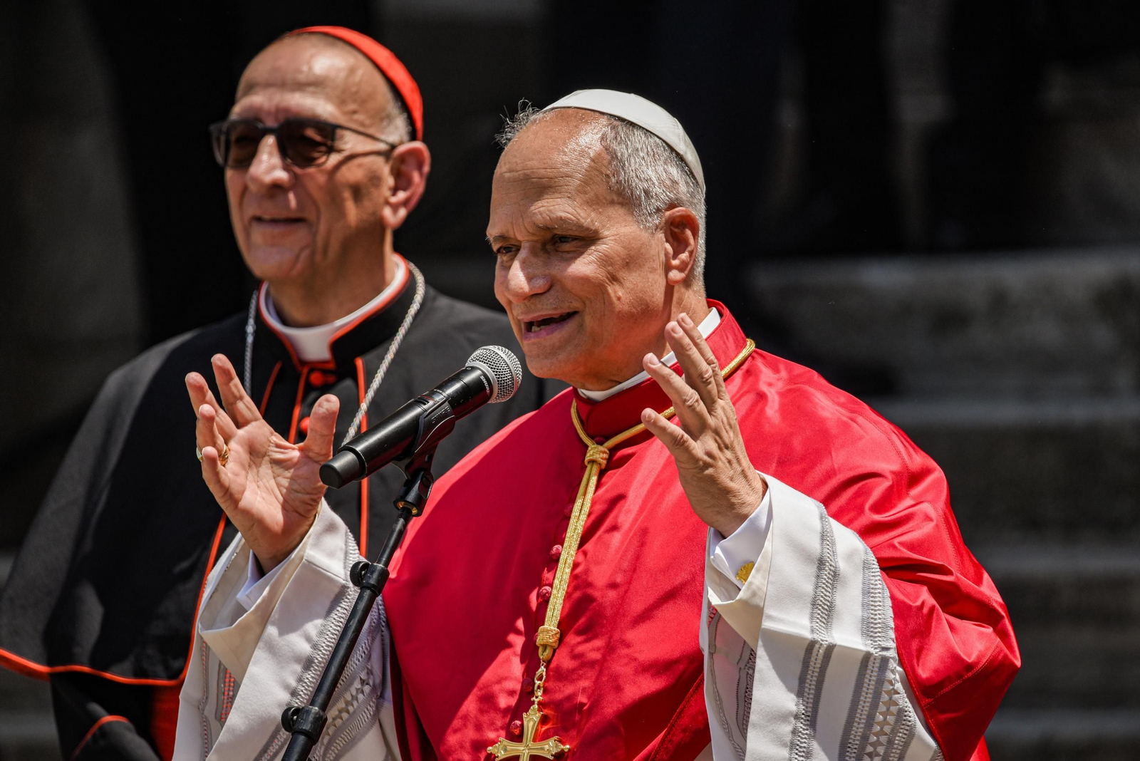 Galería | Cuarta jornada del papa León XIV en Barcelona, así lo acogieron en la catedral