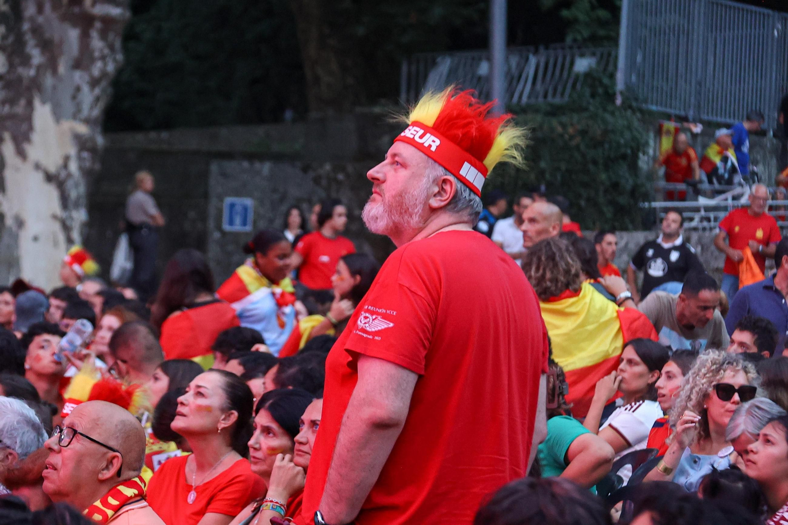 Galería | Vigo celebra la victoria de España en el Mundial 2026