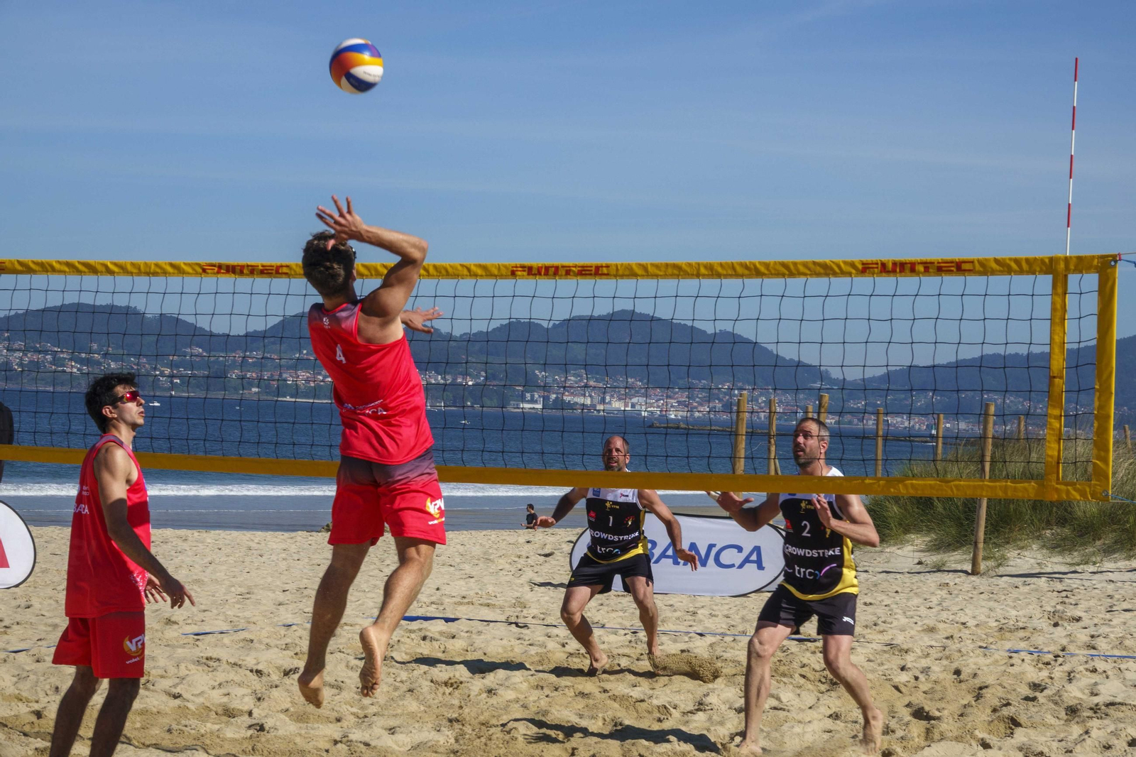 Galería | La liga de voley playa vive su última jornada en Samil