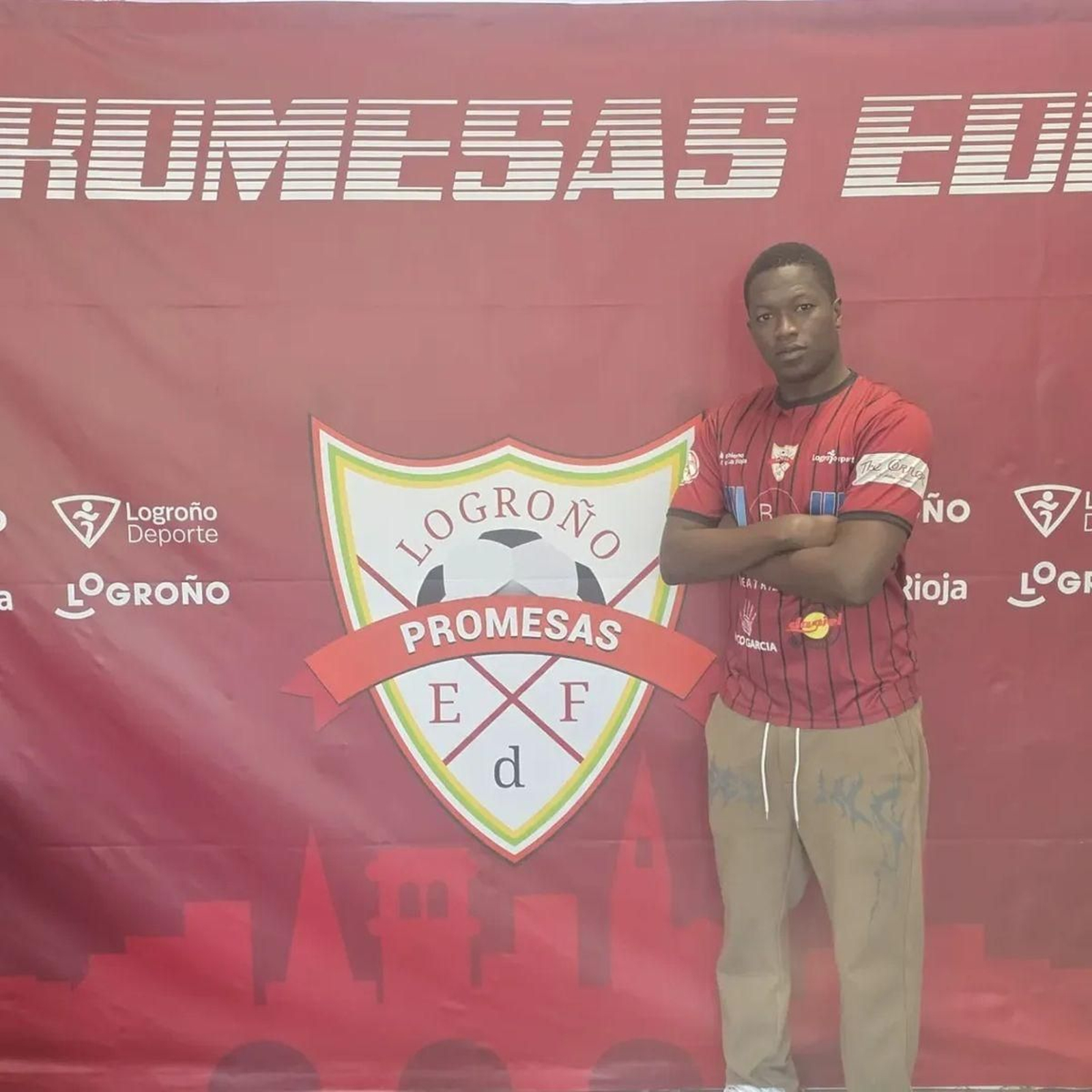 Pape Cheikh fue anunciado ayer por el club riojano.