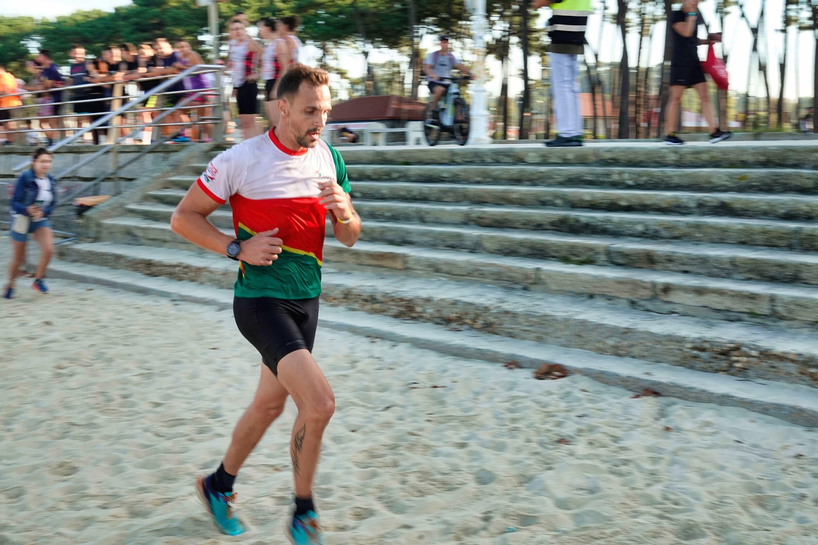 Participantes en el desafío Boot Camp en Samil.