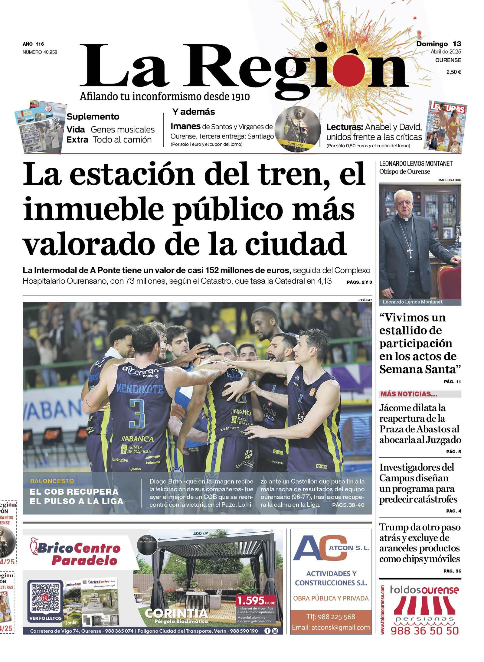 Portada del domingo