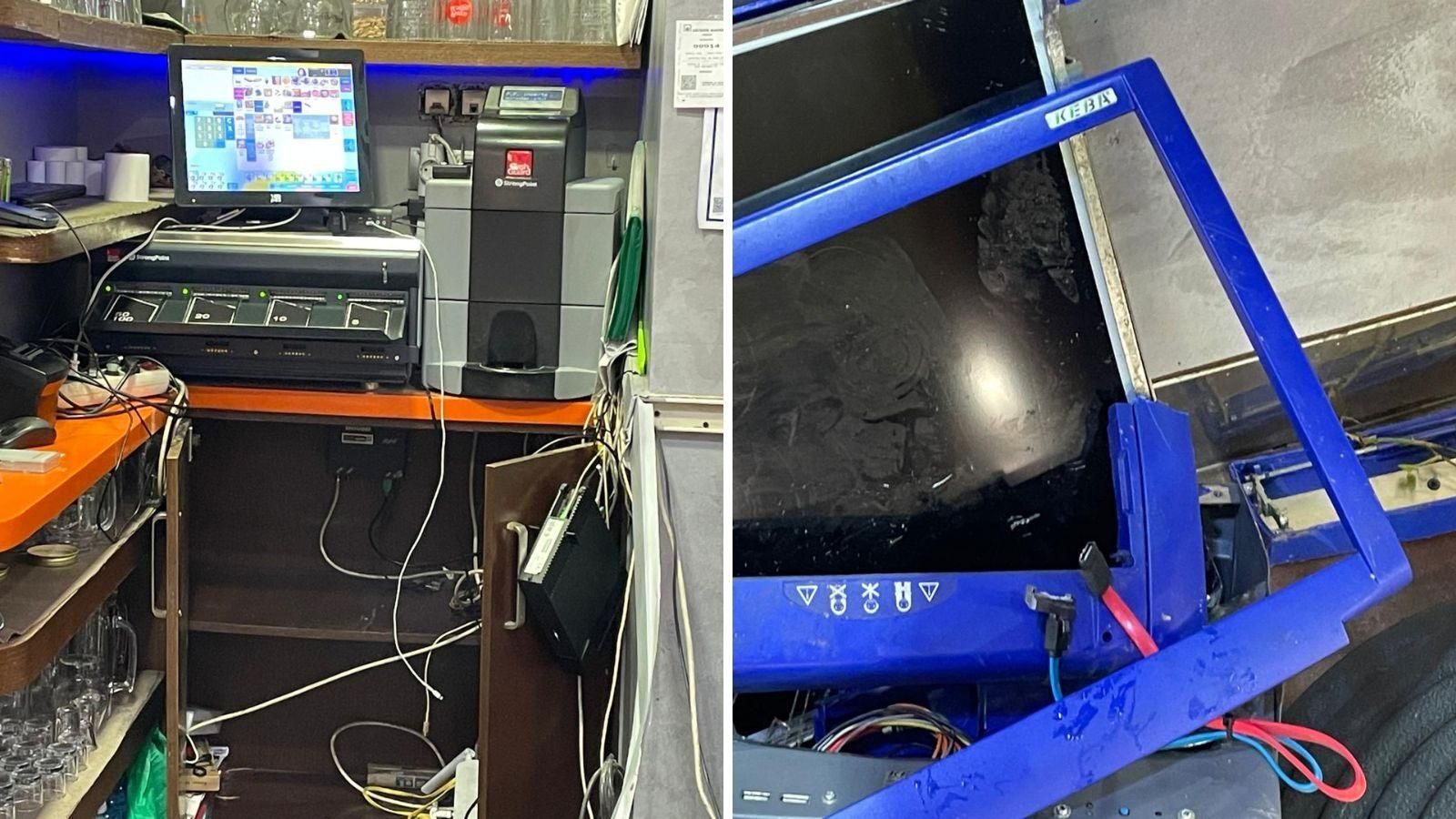 Robo en Cafetería Vivian, Ourense.