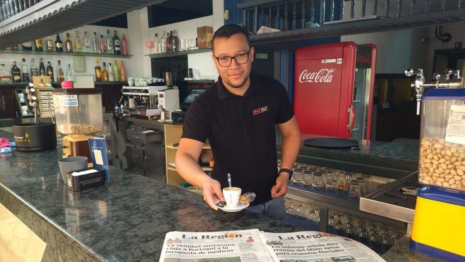 Cristopher Borges, gerente de El Ancla