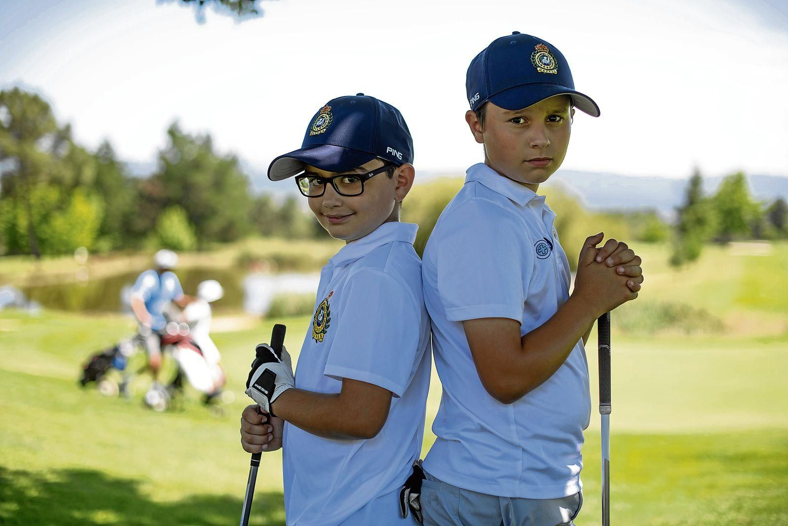 Ourense. 30/06/2021.Entrevista a 2 jóvenes promesas del Golf Ourensano, Álvaro Santos y Julio Fernández.
Foto: Xesús Fariñas