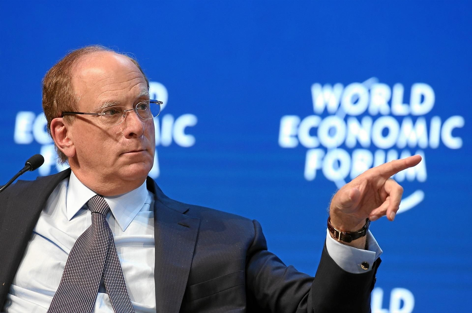 El CEO de BlackRock, Larry Fink