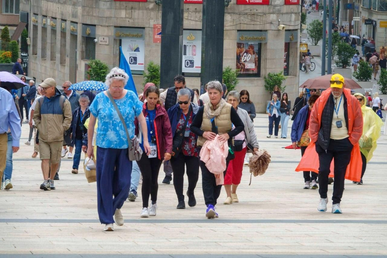 Galería | Vigo recibe una marea de cruceristas británicos