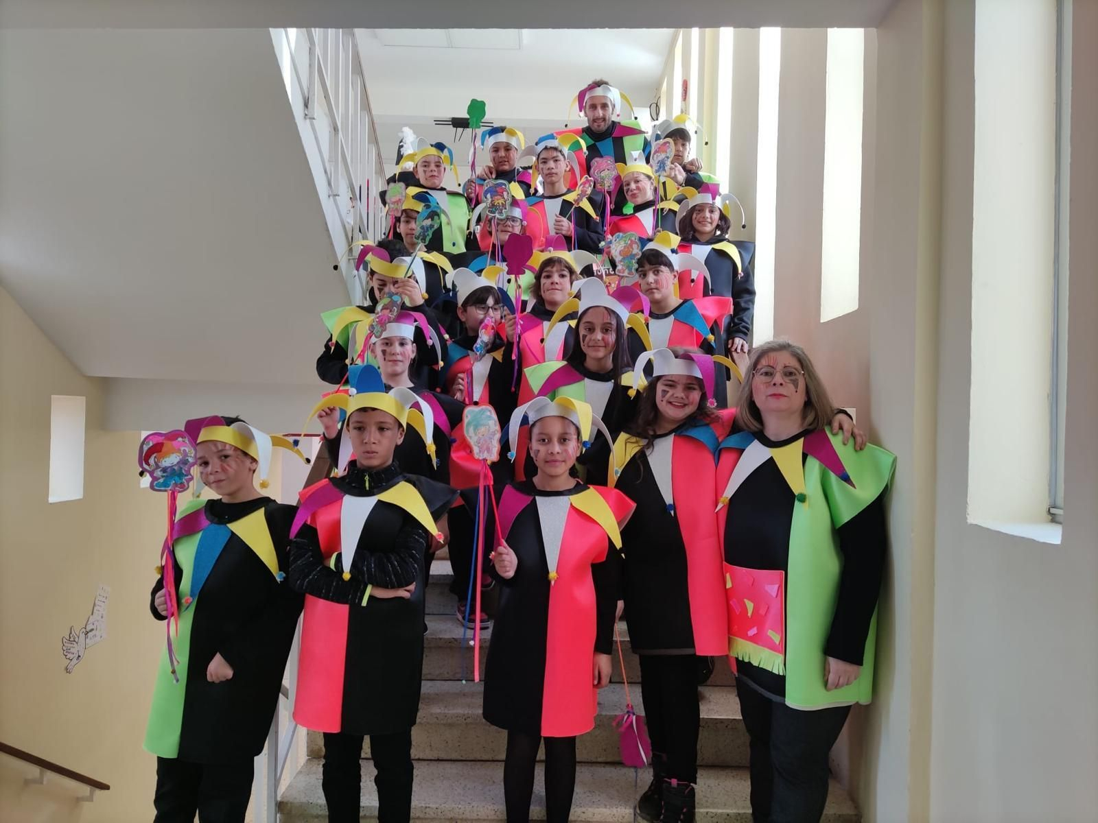 O Entroido no colexio Princesa de España de Verín