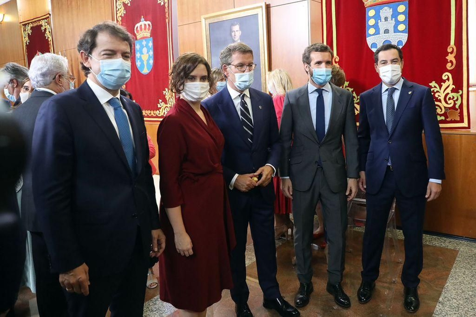 Alberto Núñez Feijóo toma
posesión como presidente de la Xunta