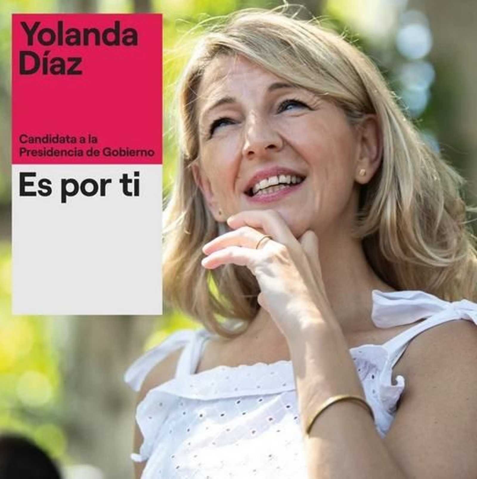 Cartel de Sumar para las elecciones generales del 23J.