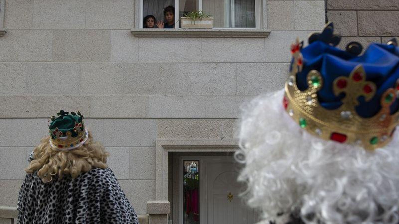 Cortegada 5/1/21 Cabalgata reyes magos en Cortegada  Fotos martiño Pinal