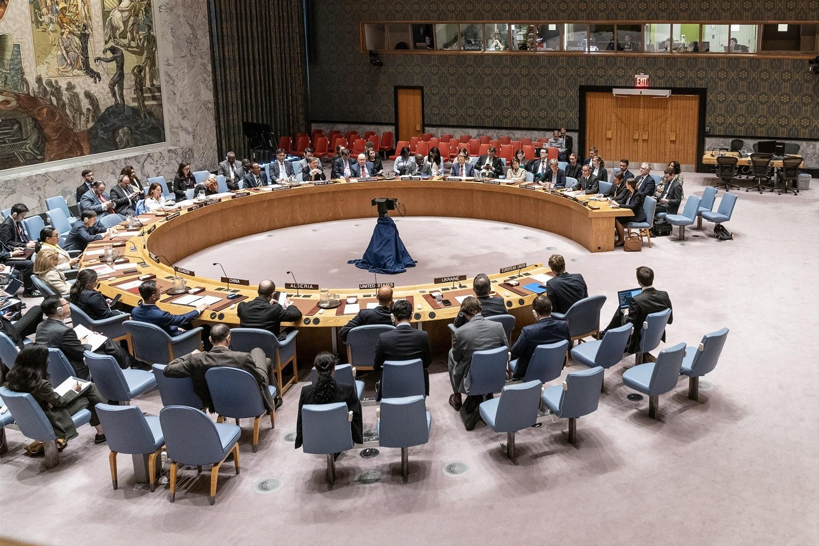 El Consejo de Seguridad de Naciones Unidas, reunido el miércoles en Nueva York.