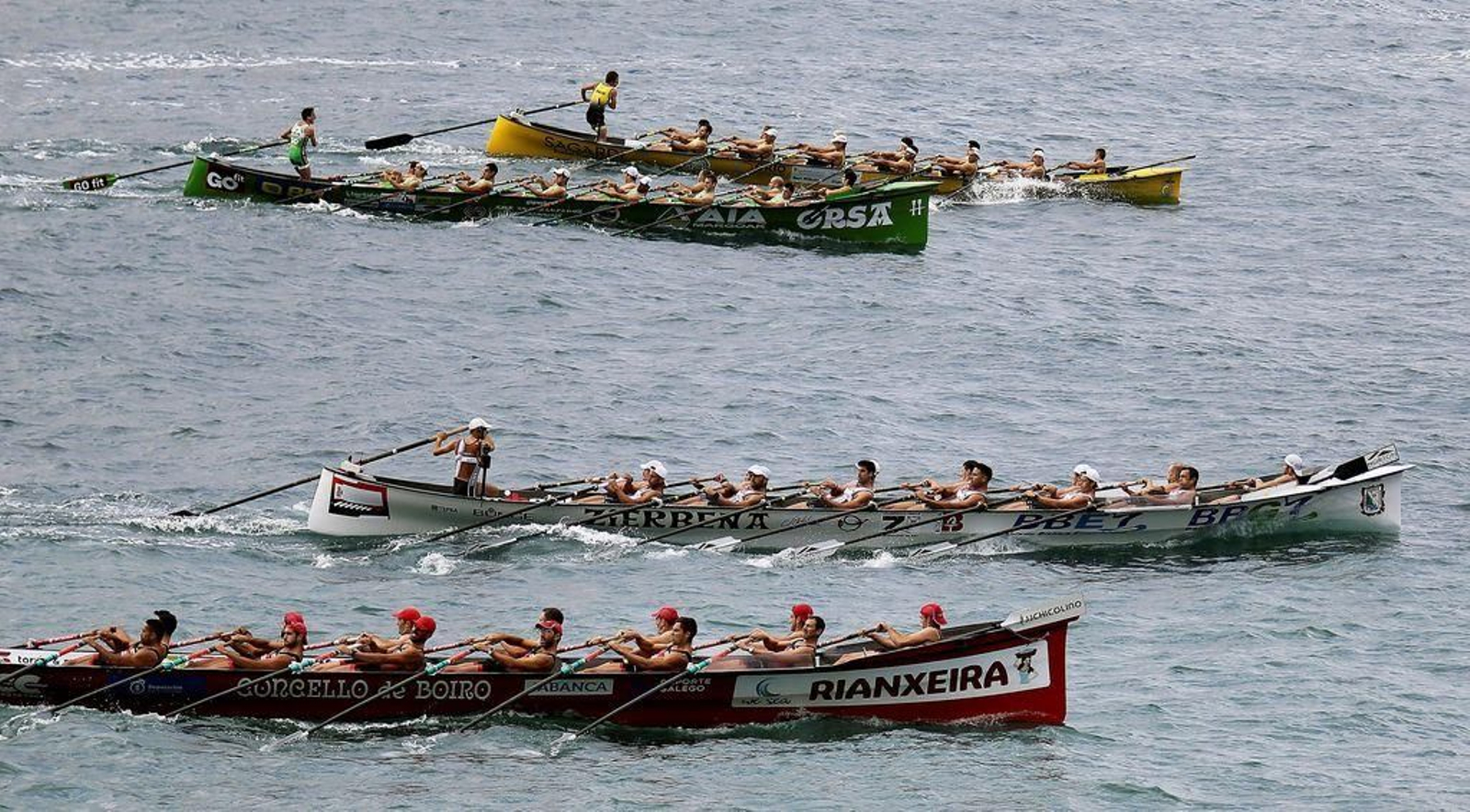 Cabo, Zierbena, Hondarribia y Orio, en la segunda tanda del día.