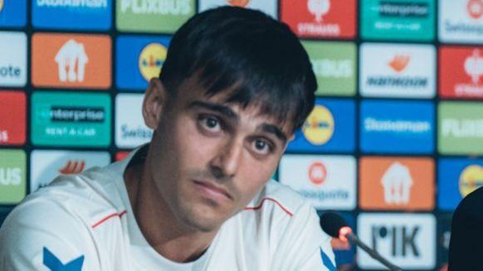 Miguel Román, ayer en Nicosia.