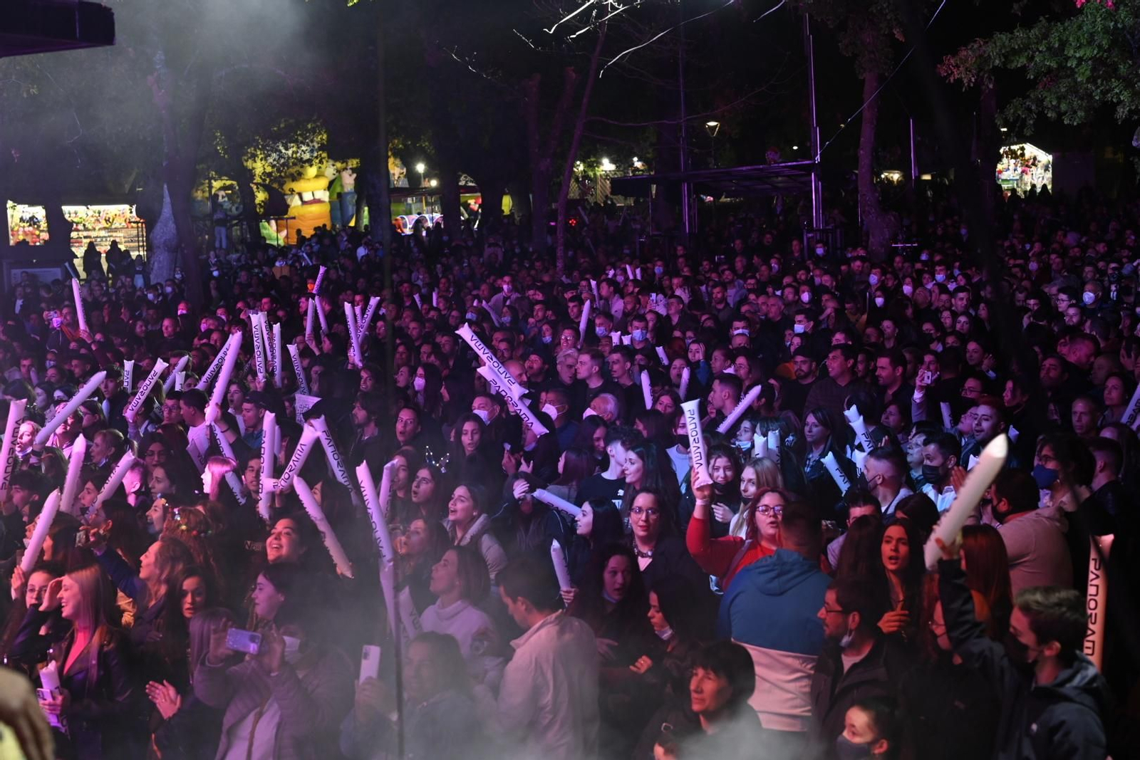 La orquesta Panorama en Amoeiro