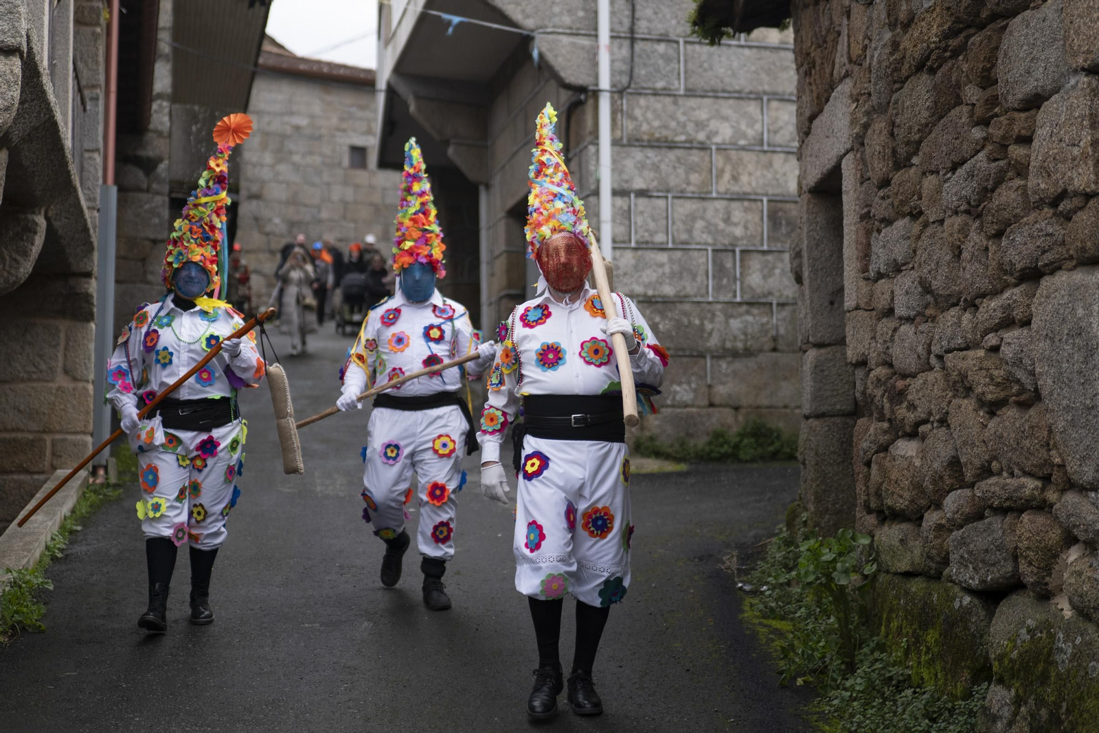 Galería | Señoritas y Labardeiros protagonizan el Entroido en Mugares