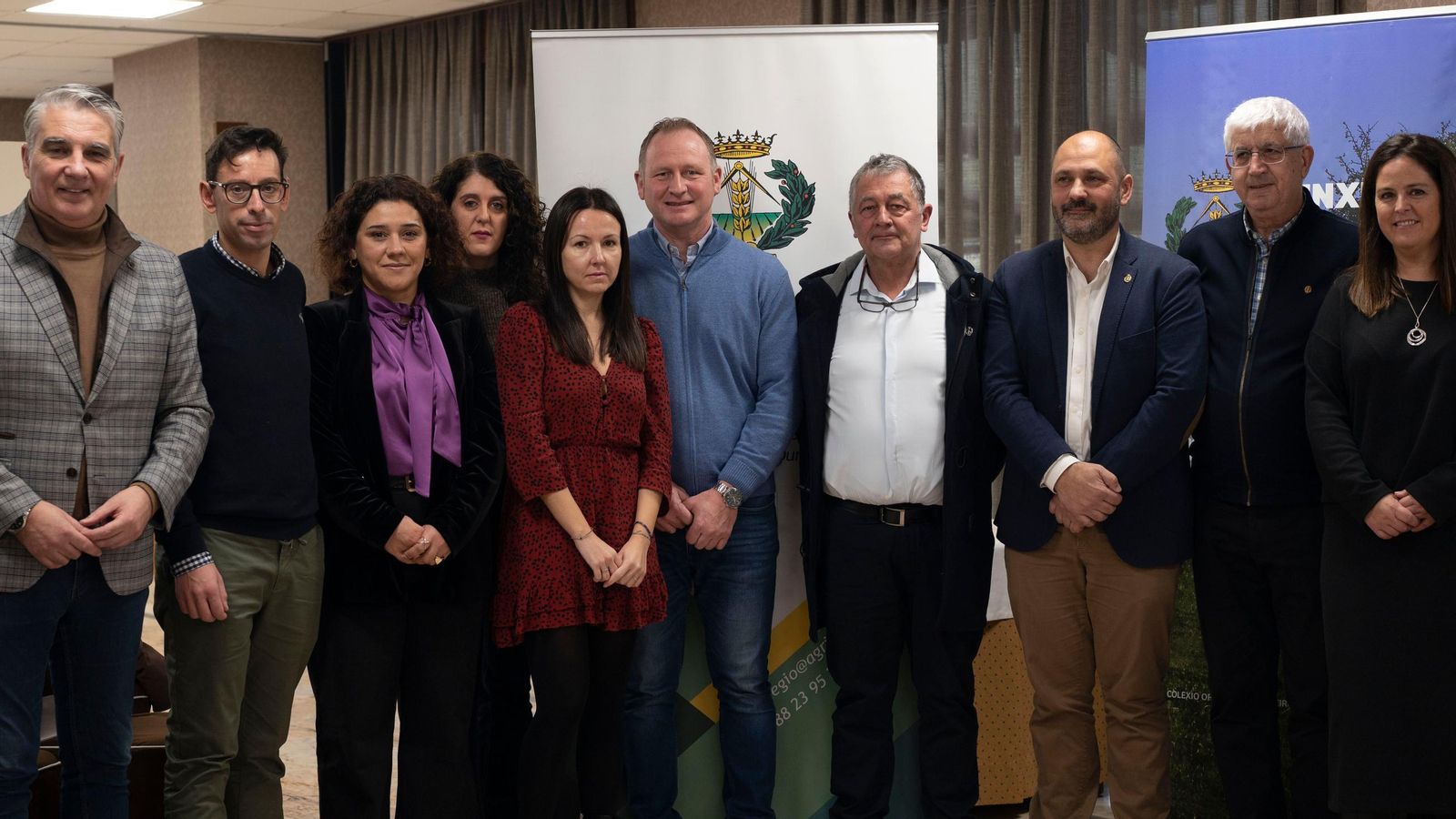 A nova directiva do Colexio de Enxeñeiros Agrícolas de Ourense