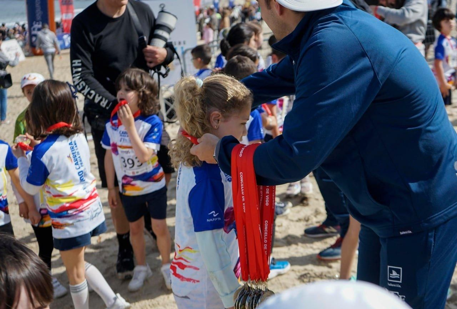 Carrera Praia de Samil.