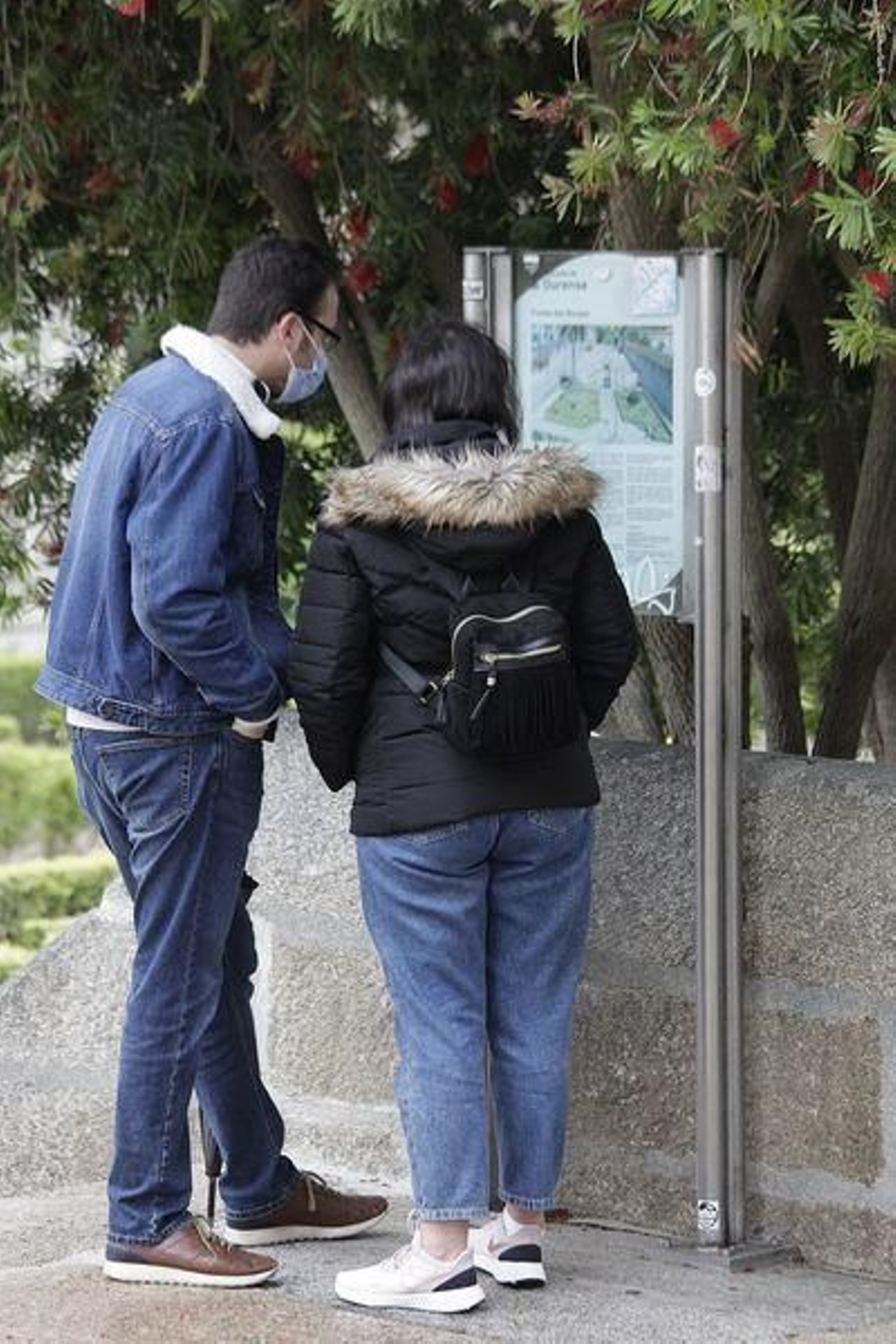 Puente pasado por agua en Ourense // FOTO: MIGUEL ÁNGEL
