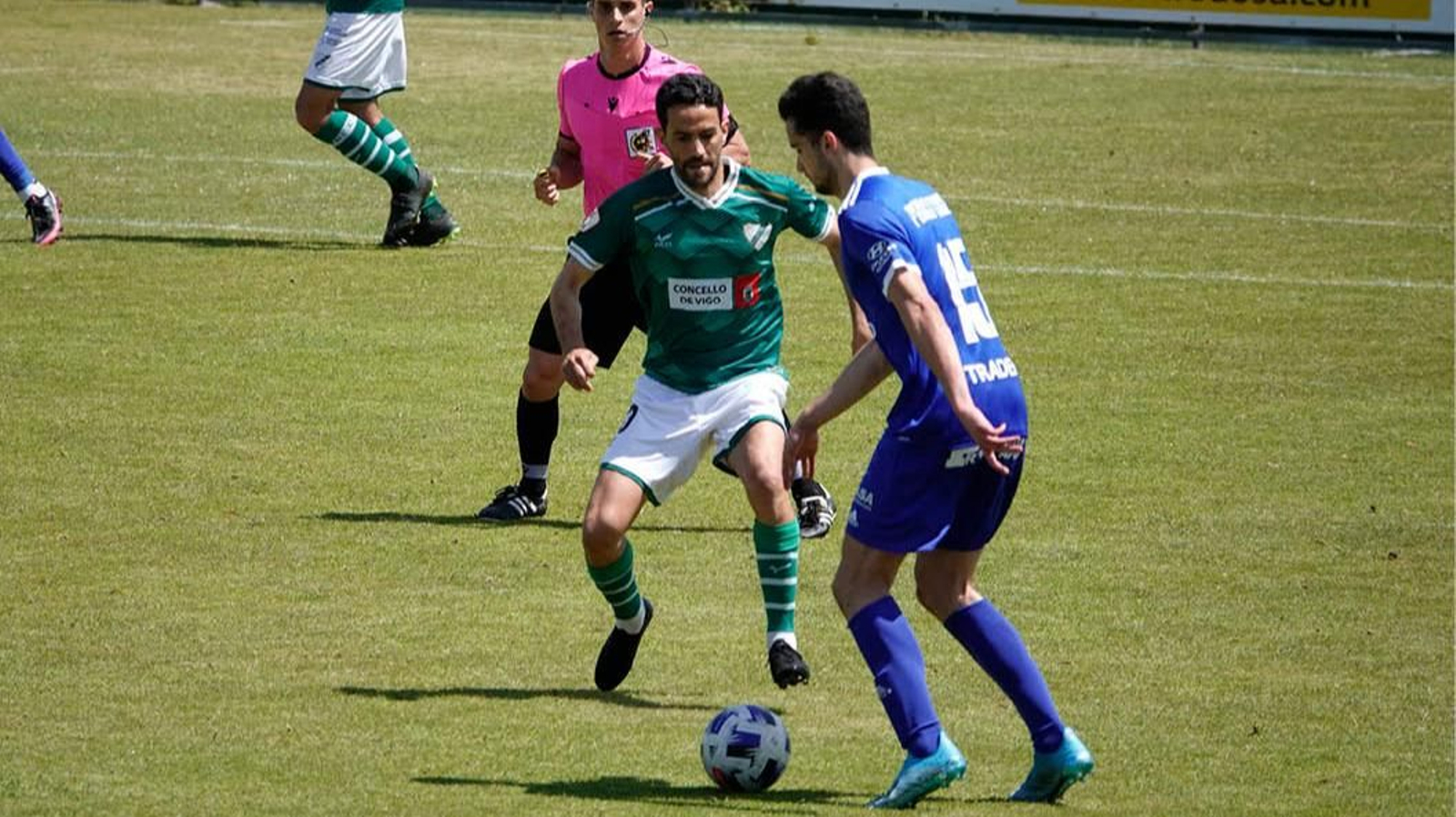 Mateo acecha a un rival durante la pasada temporada.