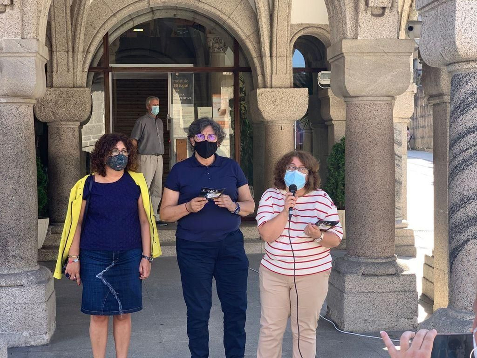 La alcaldesa presentó ayer el programa de las fiestas.