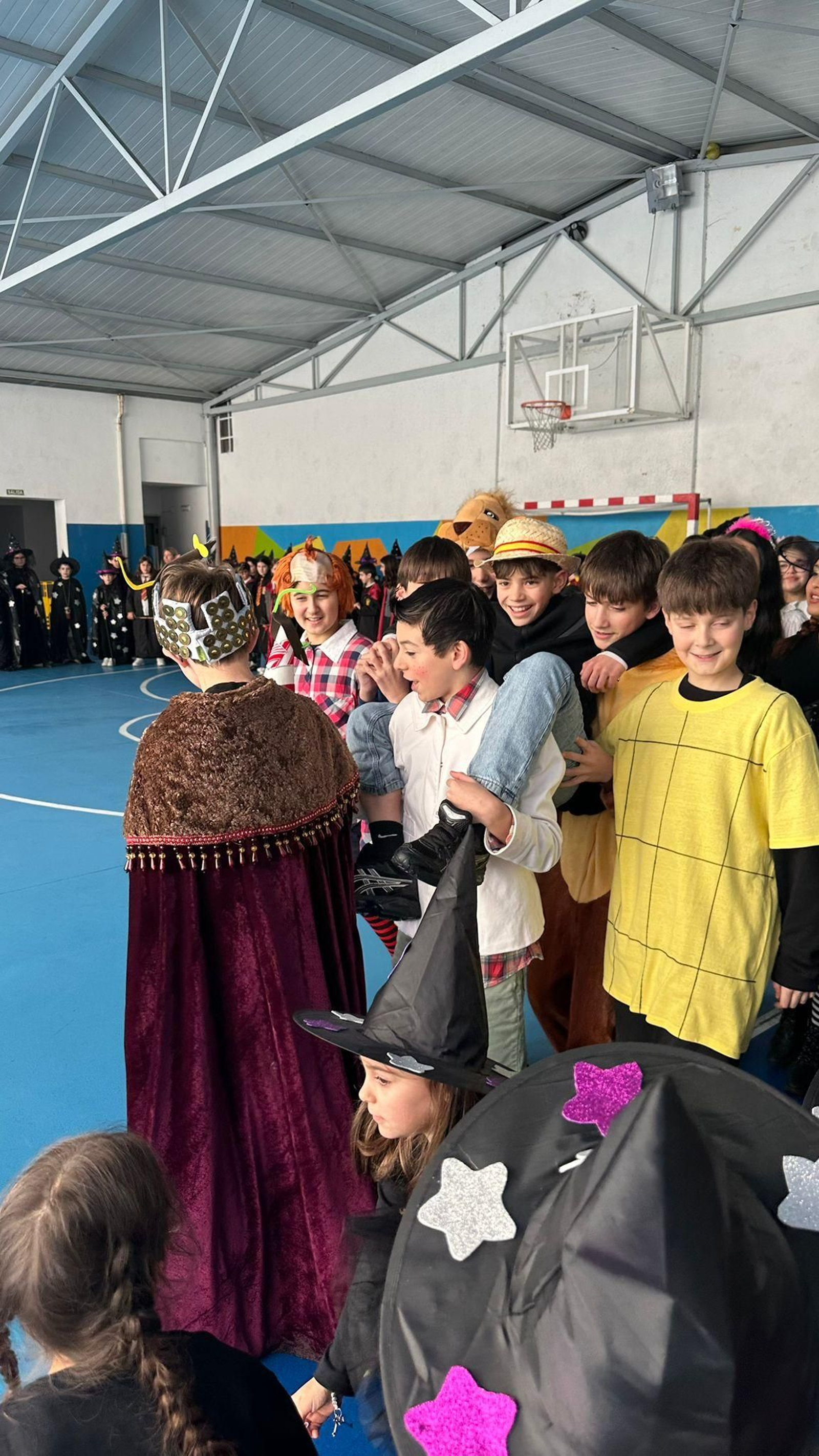 O Entroido no colexio Sagrado Corazón do Carballiño