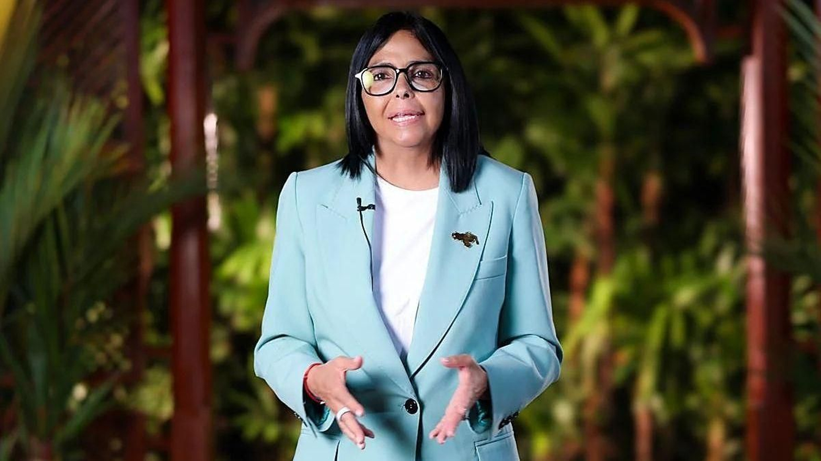 La presidenta encargada de Venezuela, Delcy Rodríguez.