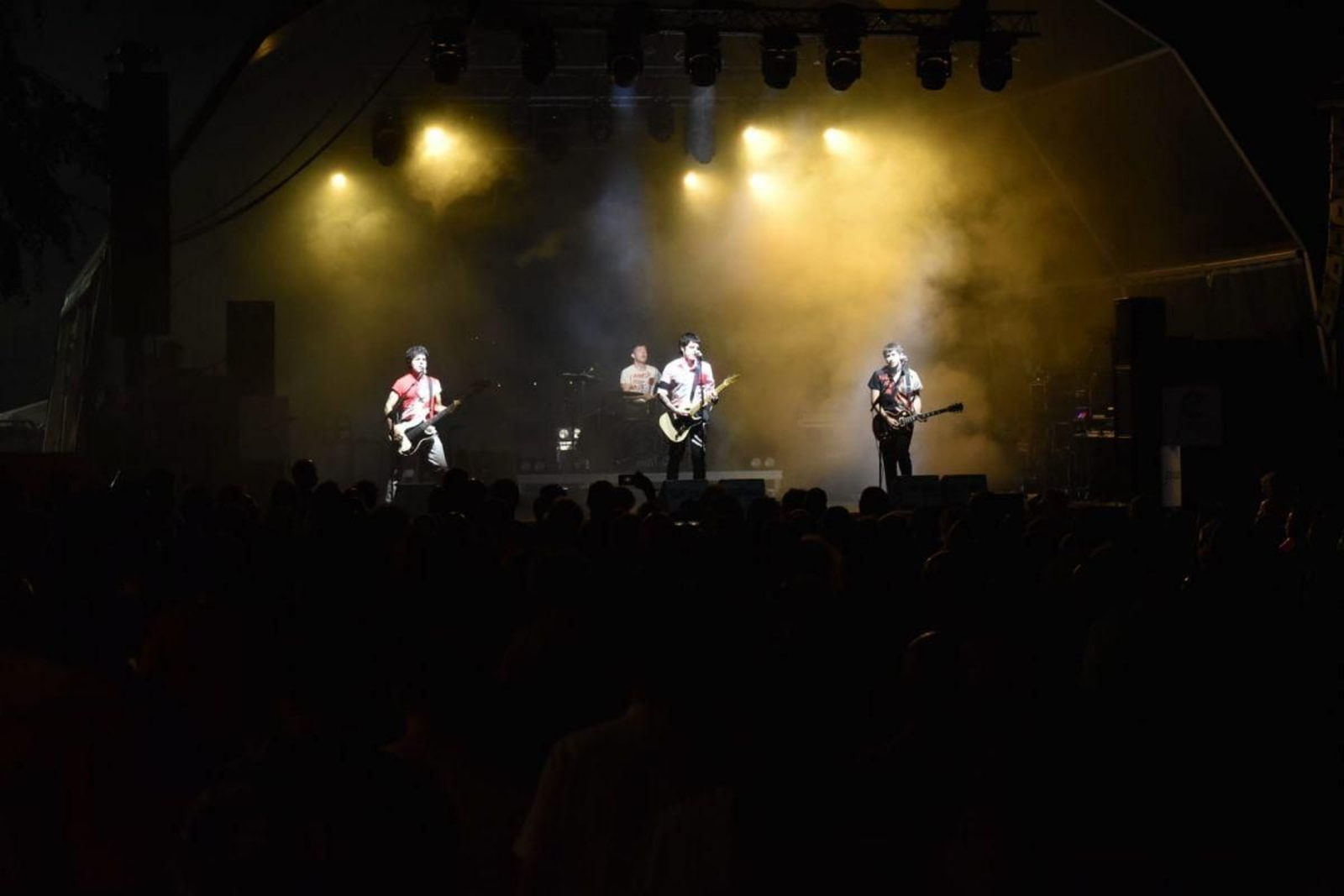 Concierto de Biznaga durante el SilFest Valdeorras.