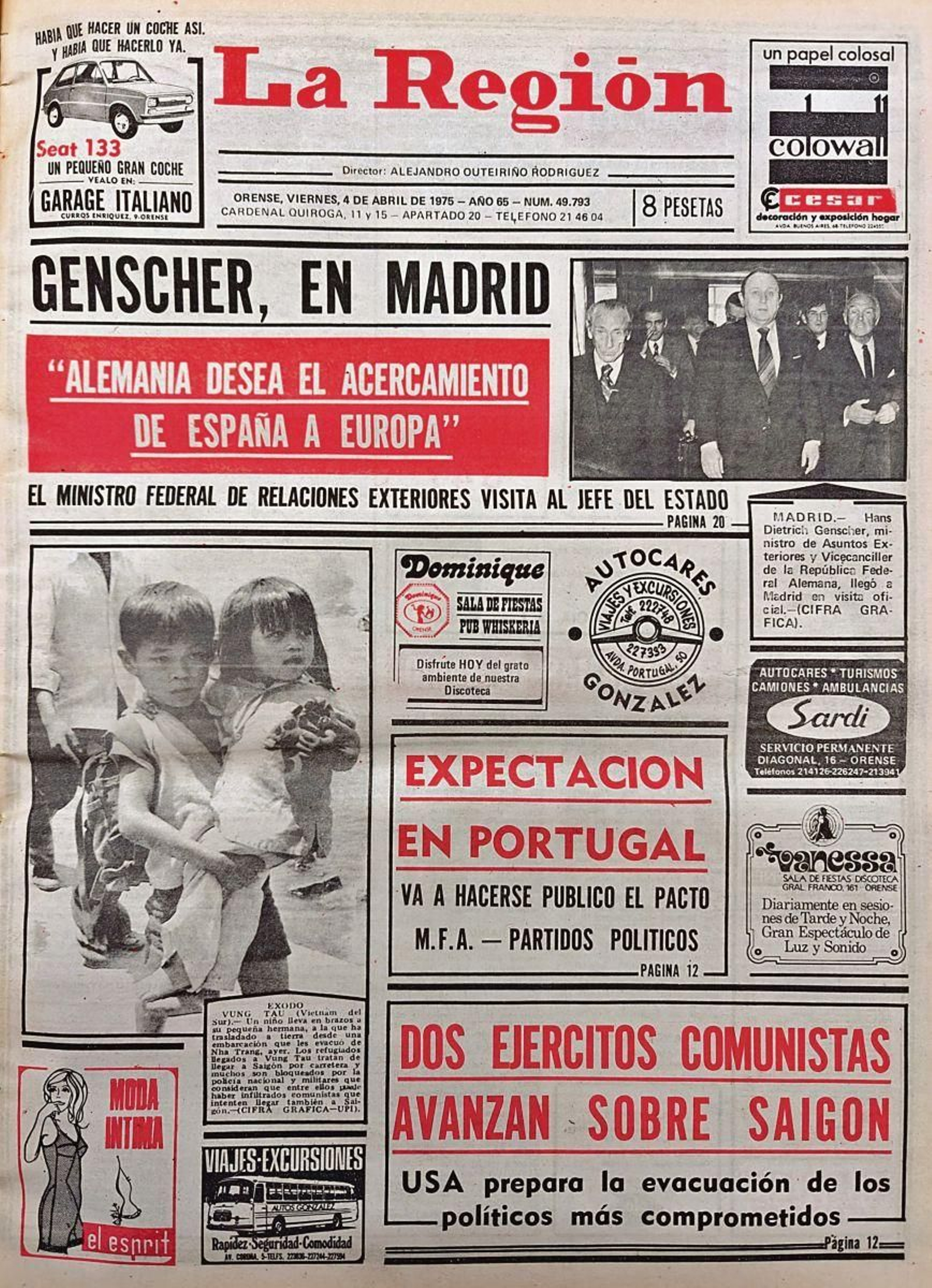 Primera de 1975.