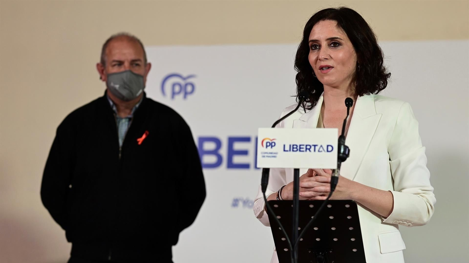 La presidenta de la Comunidad de Madrid y candidata del PP a la reelección, Isabel Díaz Ayuso (EFE).
