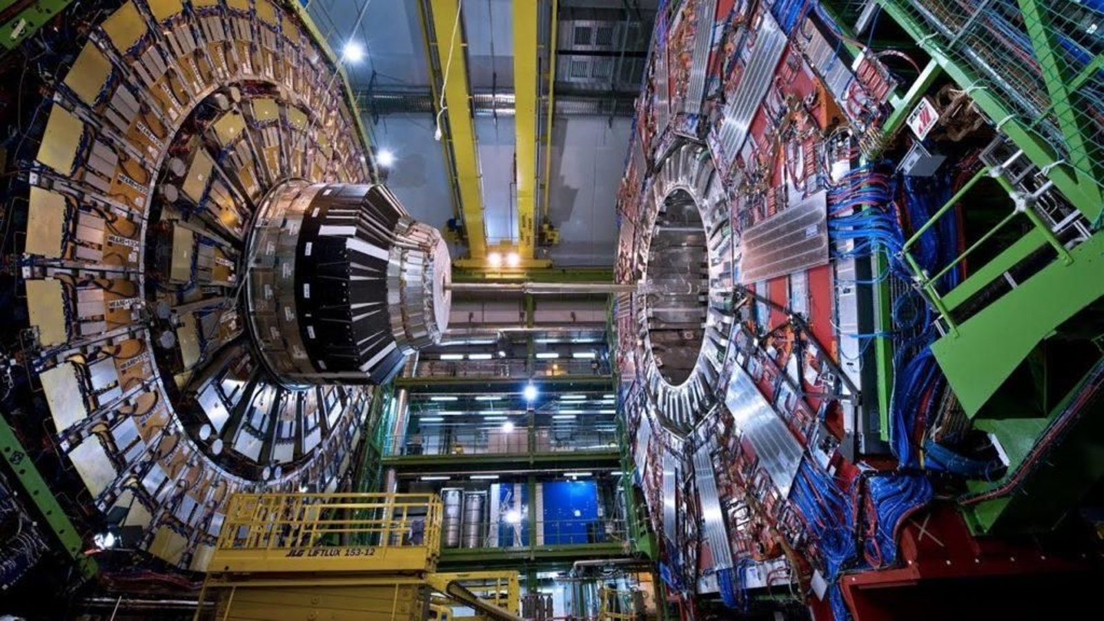 Imagen del al Gran Colisionador de Hadrones, en el CERN.