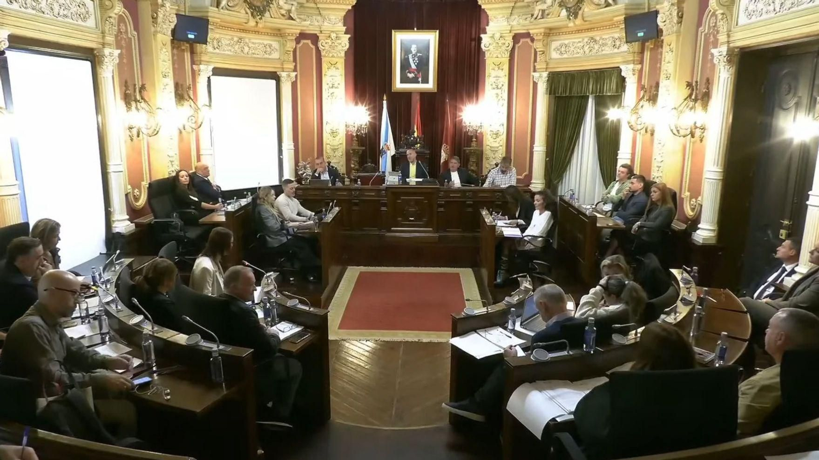 Pleno extraordinario del Concello de Ourense del 19 de octubre
