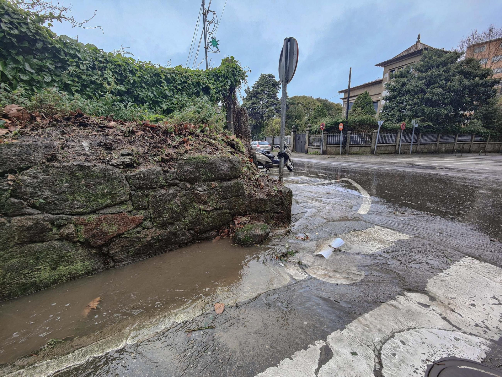 GALERÍA | Los estragos de la borrasca Herminia en Vigo