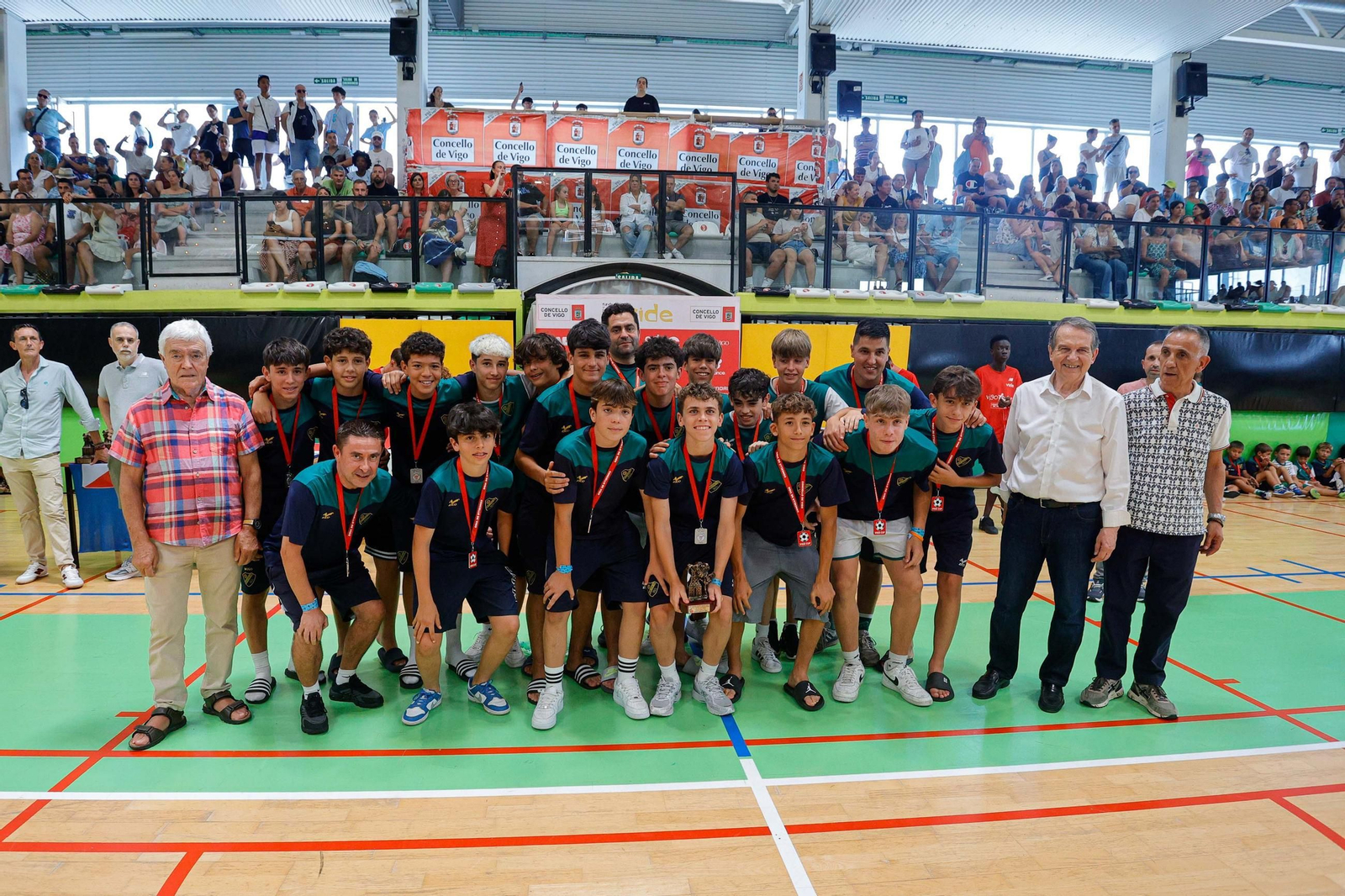 Galería | Clausura de la Vigo Cup con la entrega de medallas