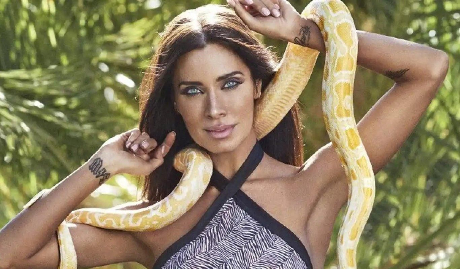 Pilar Rubio luciendo uno de los modelos de Shelma