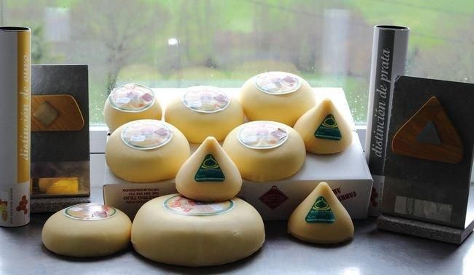 Muestra de sus productos.