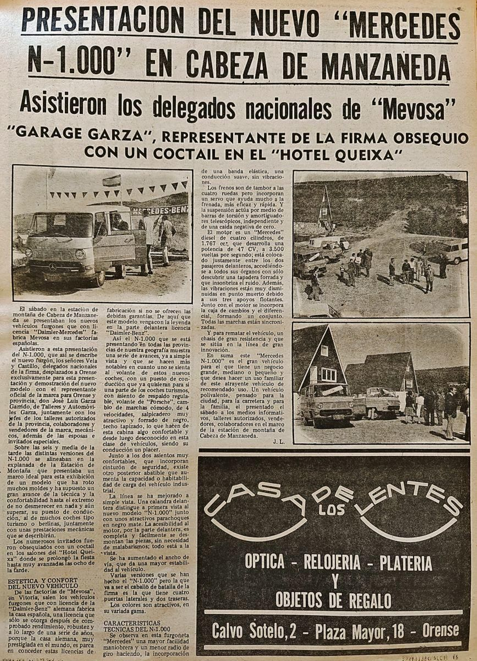 Página publicada en La Región sobre la presentación.