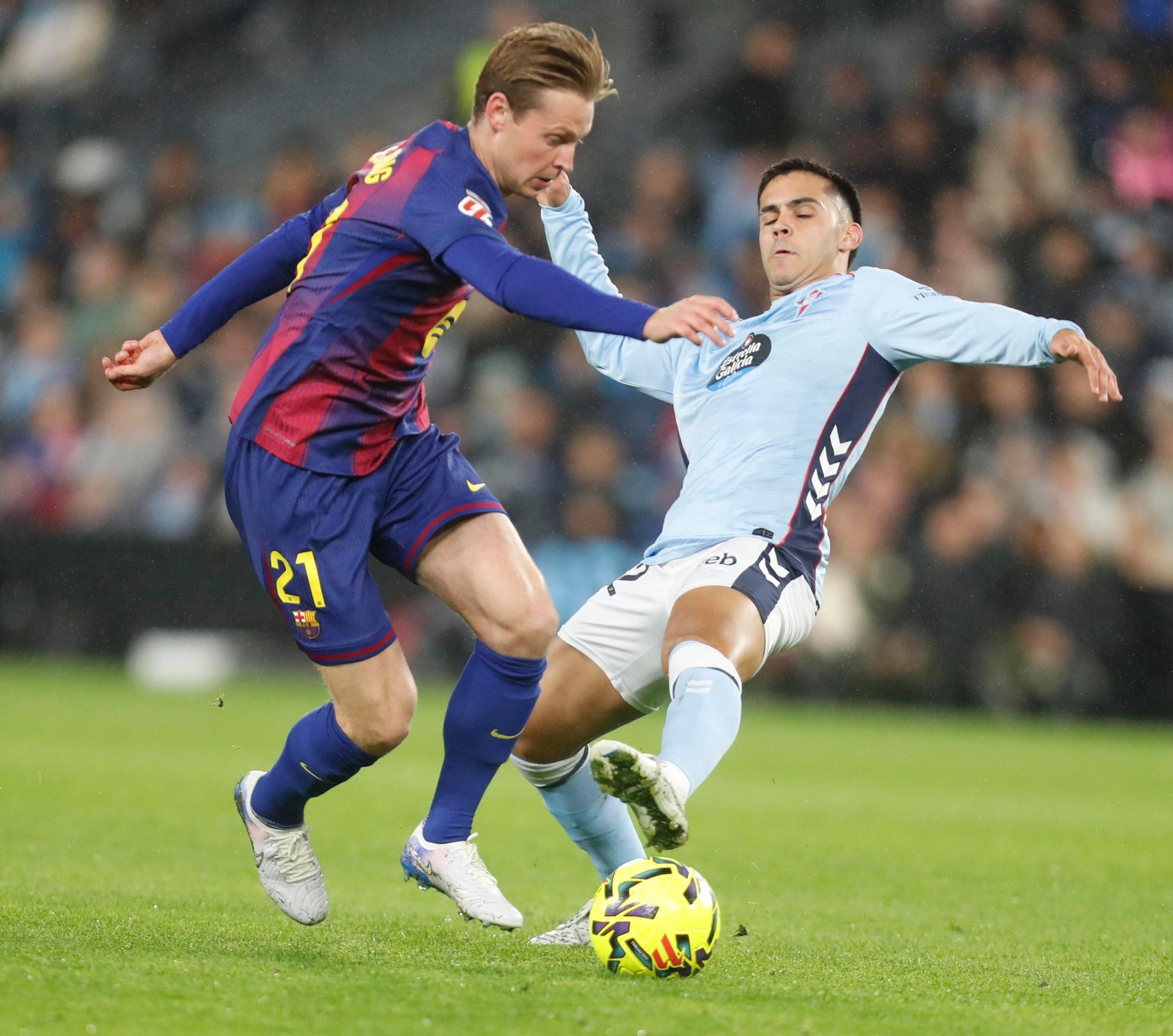 Galería | El Celta recibe al Barcelona en Balaídos